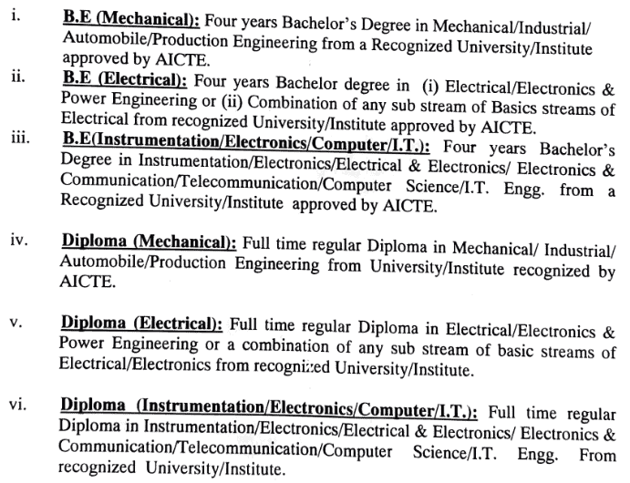 Rail Wheel Plant Recruitment 2021 for 70 Trainee Apprentice Posts 2 Rail Wheel Plant Recruitment 2021
Education Qualification