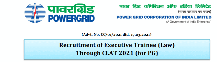 Power Grid Corporation Bharti 2021 Application Form 1 Power Grid Corporation Bharti 2021