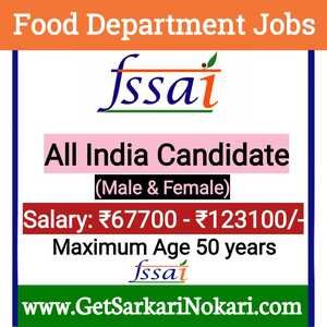 Food Department Recruitment 2021 Notification (OUT) 1 Food Department Recruitment 2021