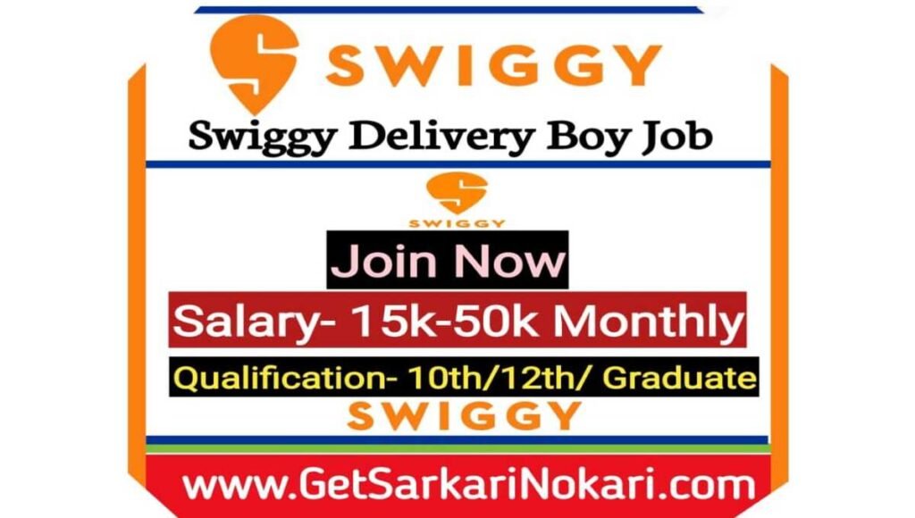 Swiggy Delivery Boy Job 2024 Best Careers Latest Vacancy 2 Swiggy Delivery Boy Job