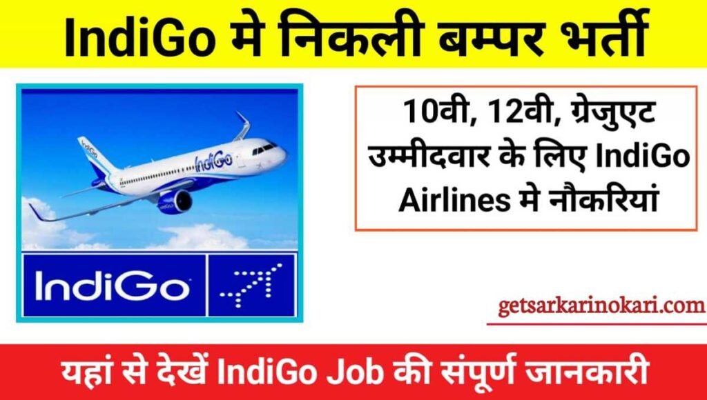 Indigo Airlines Jobs Vacancy 2024 Ground Staff Cabin Crew & More Posts- Apply Online 2 Indigo Airlines Jobs Vacancy 2024