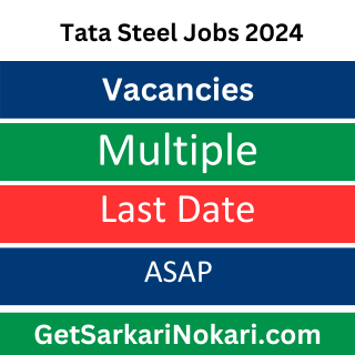 Tata Steel Jobs 2024, Latest Best tech jobs and more... 2 Tata Steel Jobs 2024 1